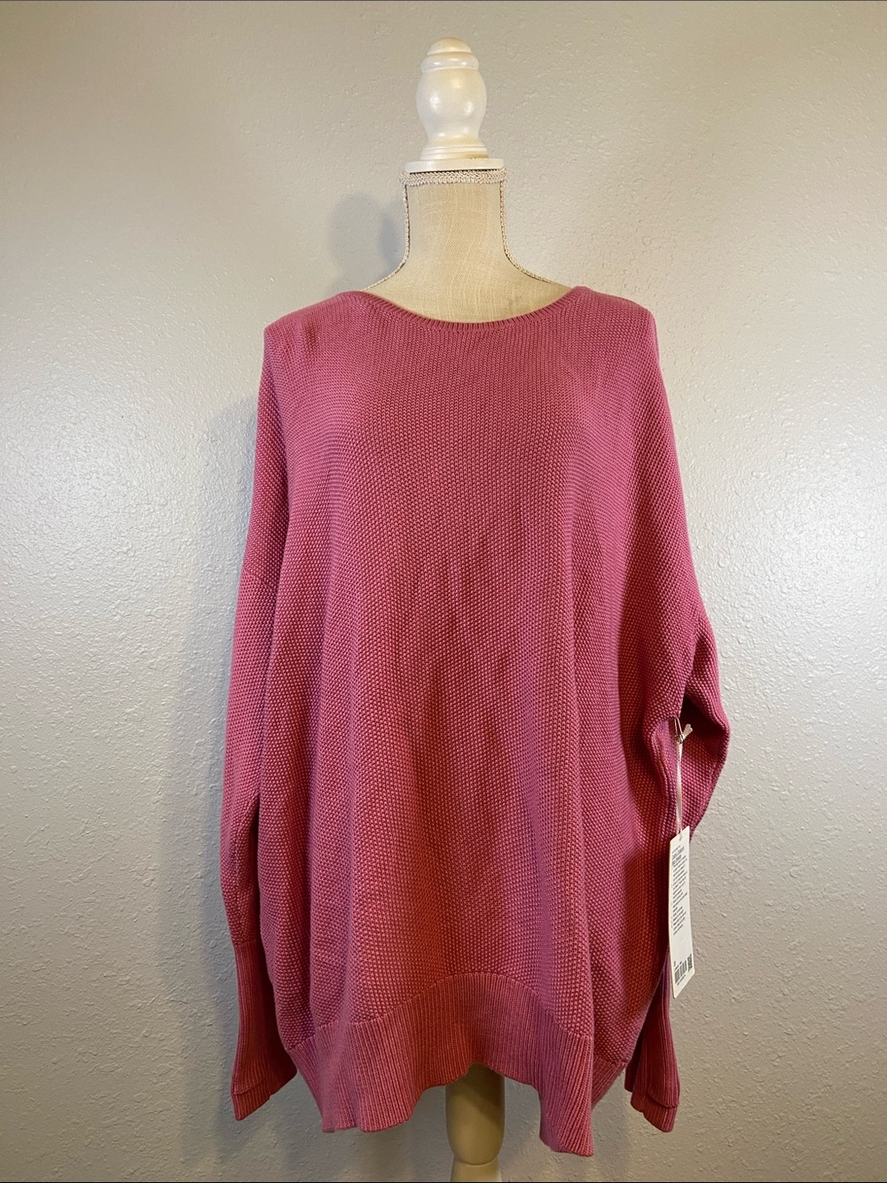 Lululemon Athleisure Cozy Oversized Cashlu Crossover Back Sweater Size 20 NEW